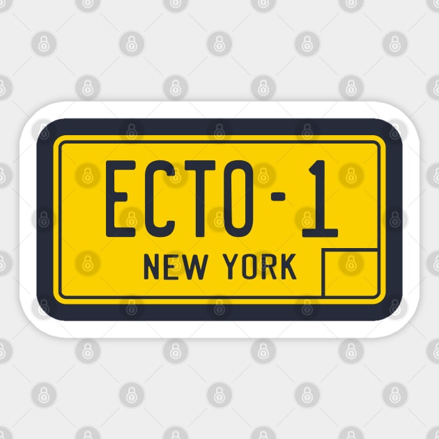 ECTO-1 Sticker by BeeryMethod